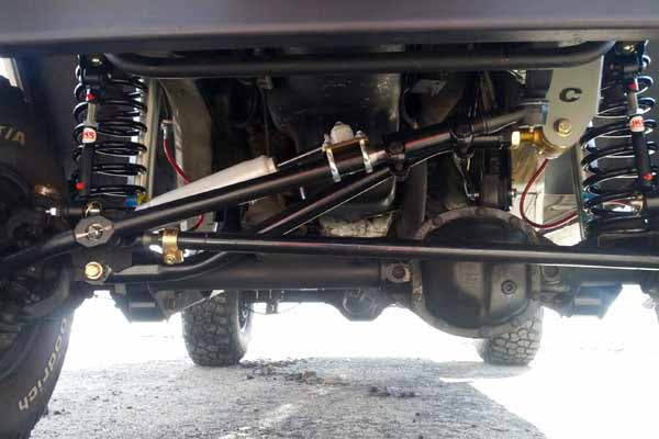 Clayton Off Road Front Track Bar OE-Height Bracket for 1984-2001 Jeep Cherokee XJ and 1993-1998 Grand Cherokee ZJ