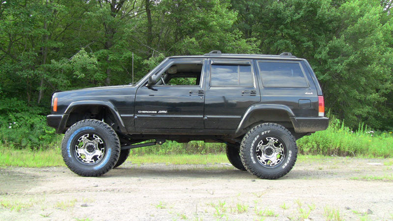 Clayton Off Road Adjustable Front Track Bar with Drop Bracket for 1984-2001 Jeep Cherokee XJ and 1993-1998 Grand Cherokee ZJ