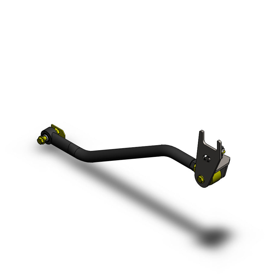 Clayton Off Road Adjustable Front Track Bar with Drop Bracket for 1997-2006 Jeep Wrangler TJ and LJ Unlimited