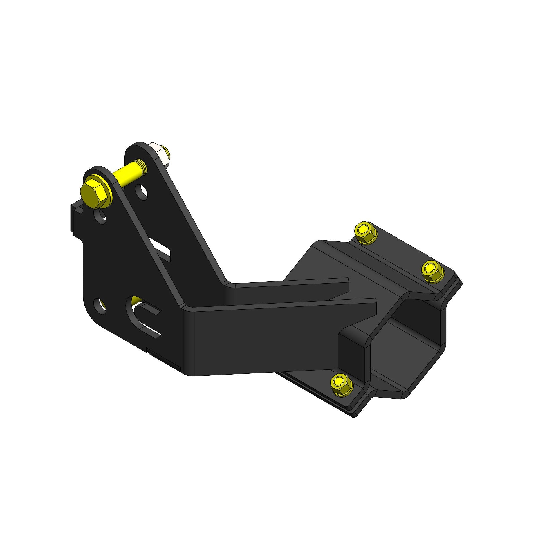 Clayton Off Road Rear Track Bar Relocation Bracket for 2007-2018 Jeep Wrangler JK