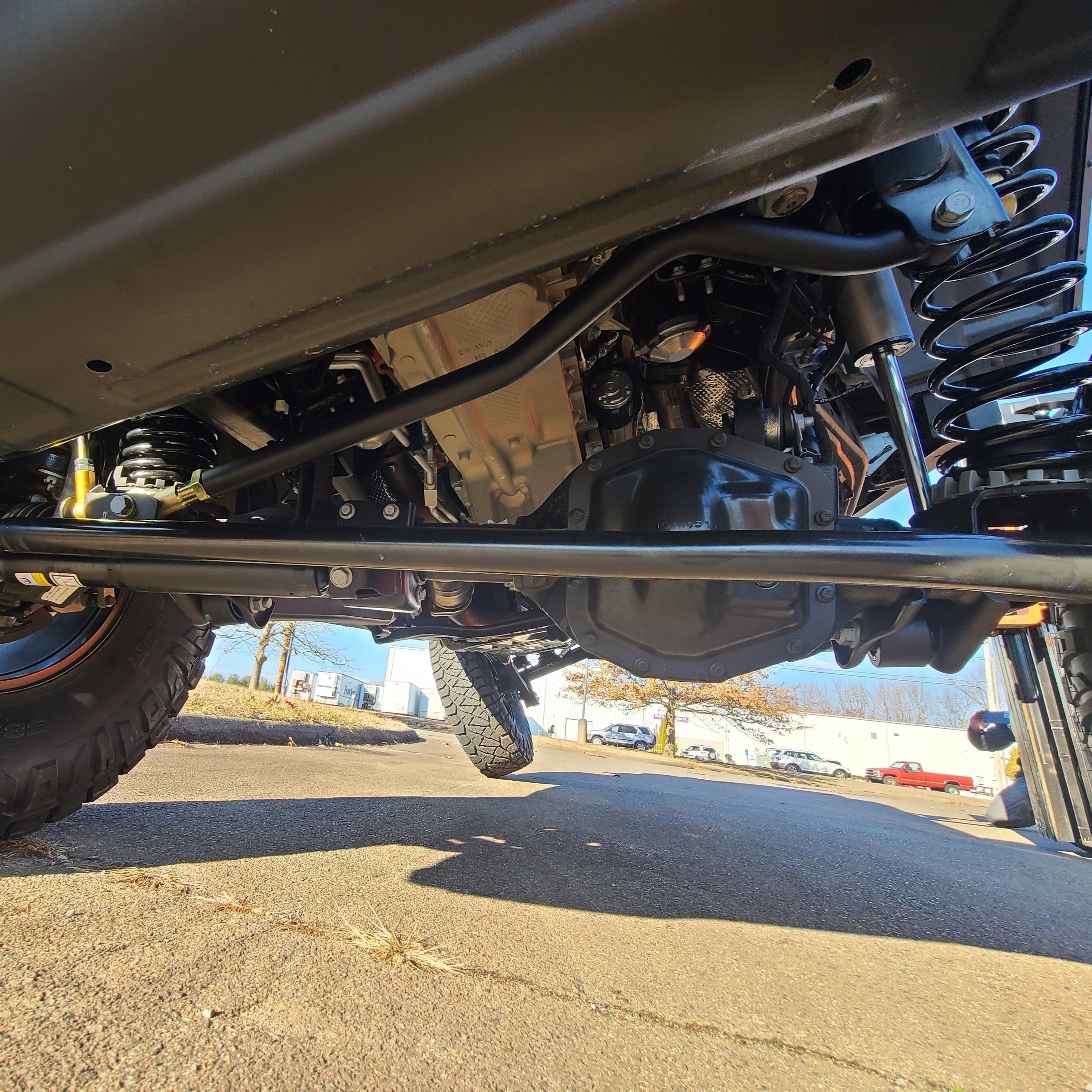 Clayton Off Road Adjustable Front Track Bar for 2018-2026 Jeep Wrangler JL and Gladiator JT