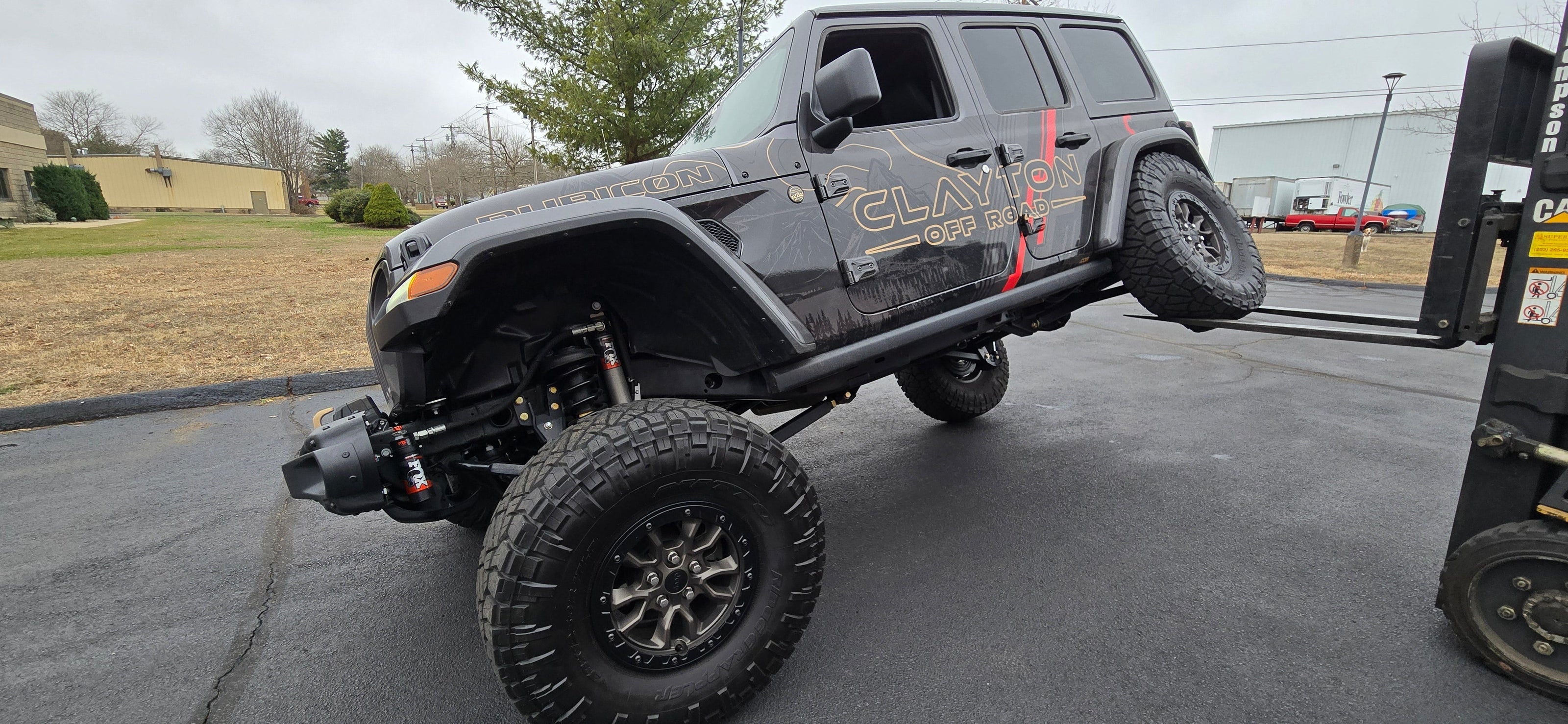 Clayton Off Road Adjustable Rear Track Bar for 2018-2026 Jeep Wrangler JL