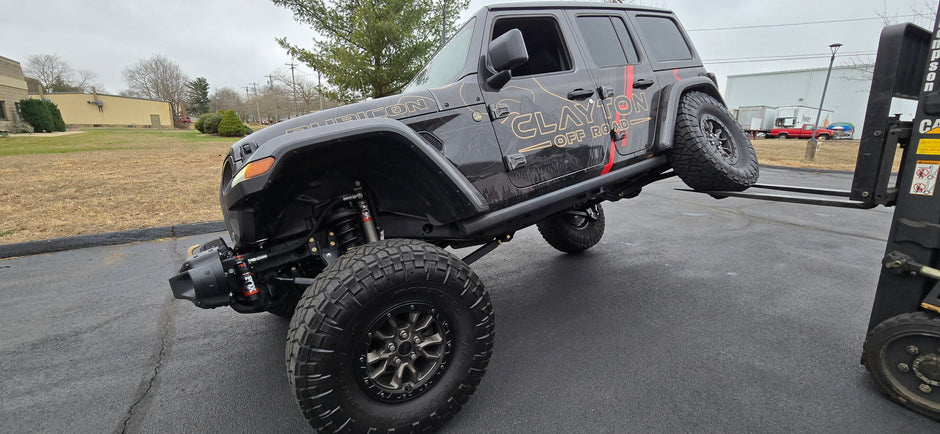 Clayton Off Road Adjustable Rear Track Bar for 2018-2026 Jeep Wrangler JL