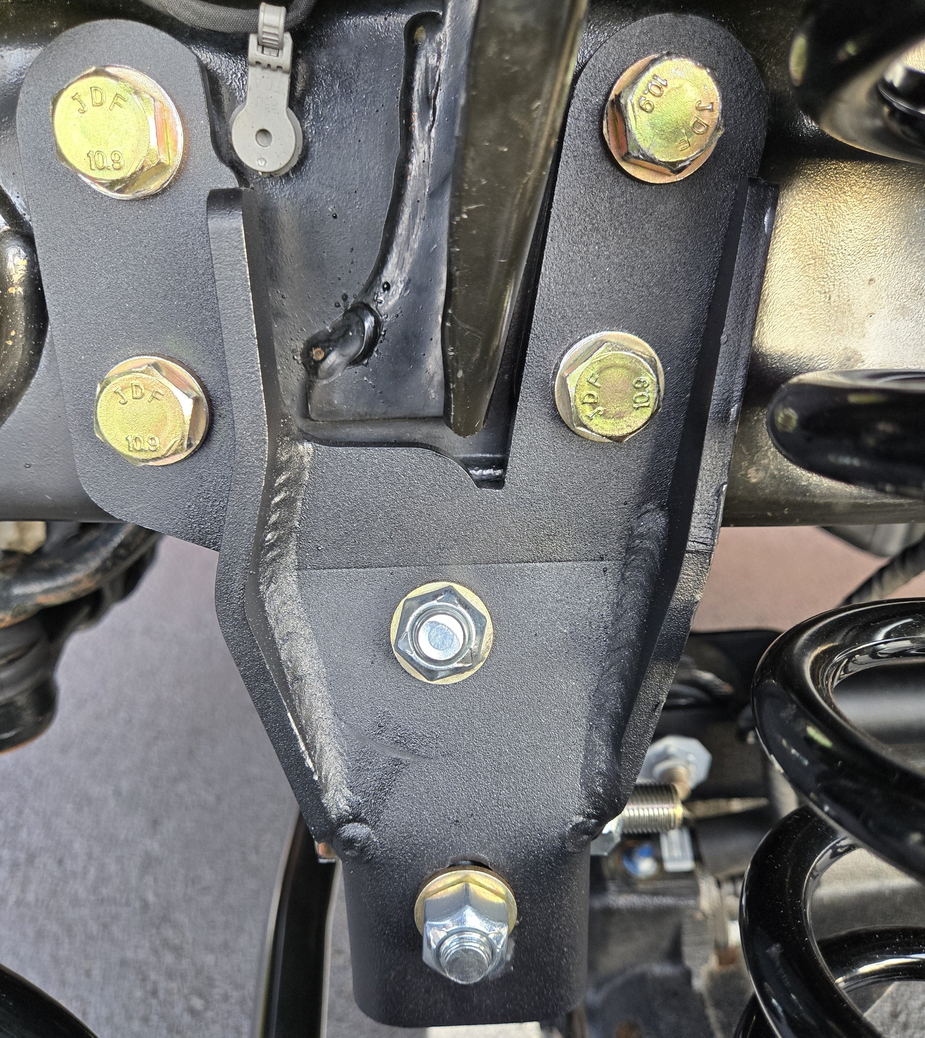 Clayton Off Road Front Track Bar Bracket Brace for 2018-2026 Jeep Wrangler JL and 2020-2026 Gladiator JT
