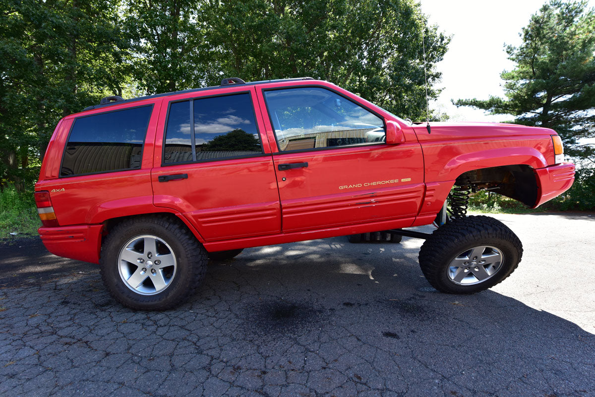 Clayton Off Road Pro Series Front 3-Link Long Arm Upgrade Kit for 1993-1998 Jeep Grand Cherokee ZJ