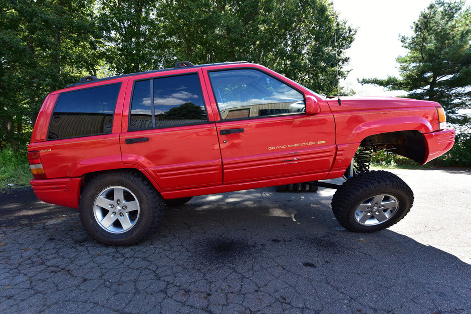 Clayton Off Road Pro Series Front 3-Link Long Arm Upgrade Kit for 1993-1998 Jeep Grand Cherokee ZJ