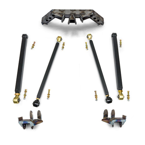 Clayton Off Road Rear Long Arm Upgrade Kit for 1997-2006 Jeep Wrangler TJ and LJ Unlimited