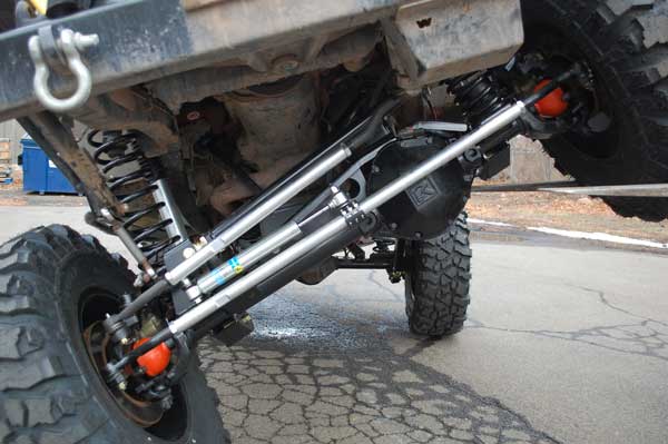 Clayton Off Road Pro Series Front 3-Link Long Arm Conversion Kit for 1997-2006 Jeep Wrangler TJ and LJ Unlimited