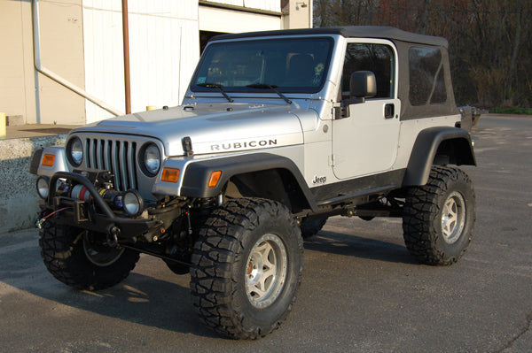 Clayton Off Road Pro Series Rear Long Arm Upgrade Kit with 5-Inch Stretch for 1997-2006 Jeep Wrangler TJ and LJ