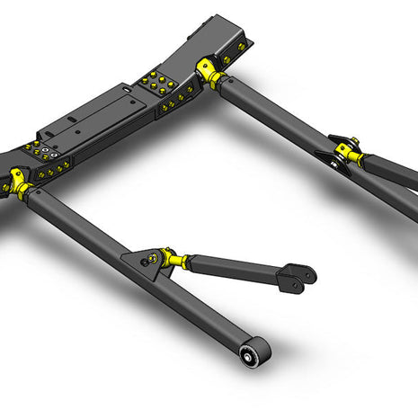 Clayton Off Road Premium Front Long Arm Upgrade Kit for 2007-2018 Jeep Wrangler JK