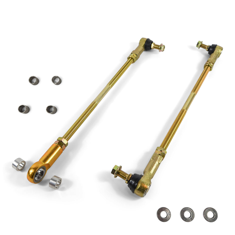 Clayton Off Road Adjustable Front Sway Bar End Links for 2018-2026 Jeep Wrangler JL and 2020-2026 Gladiator JT