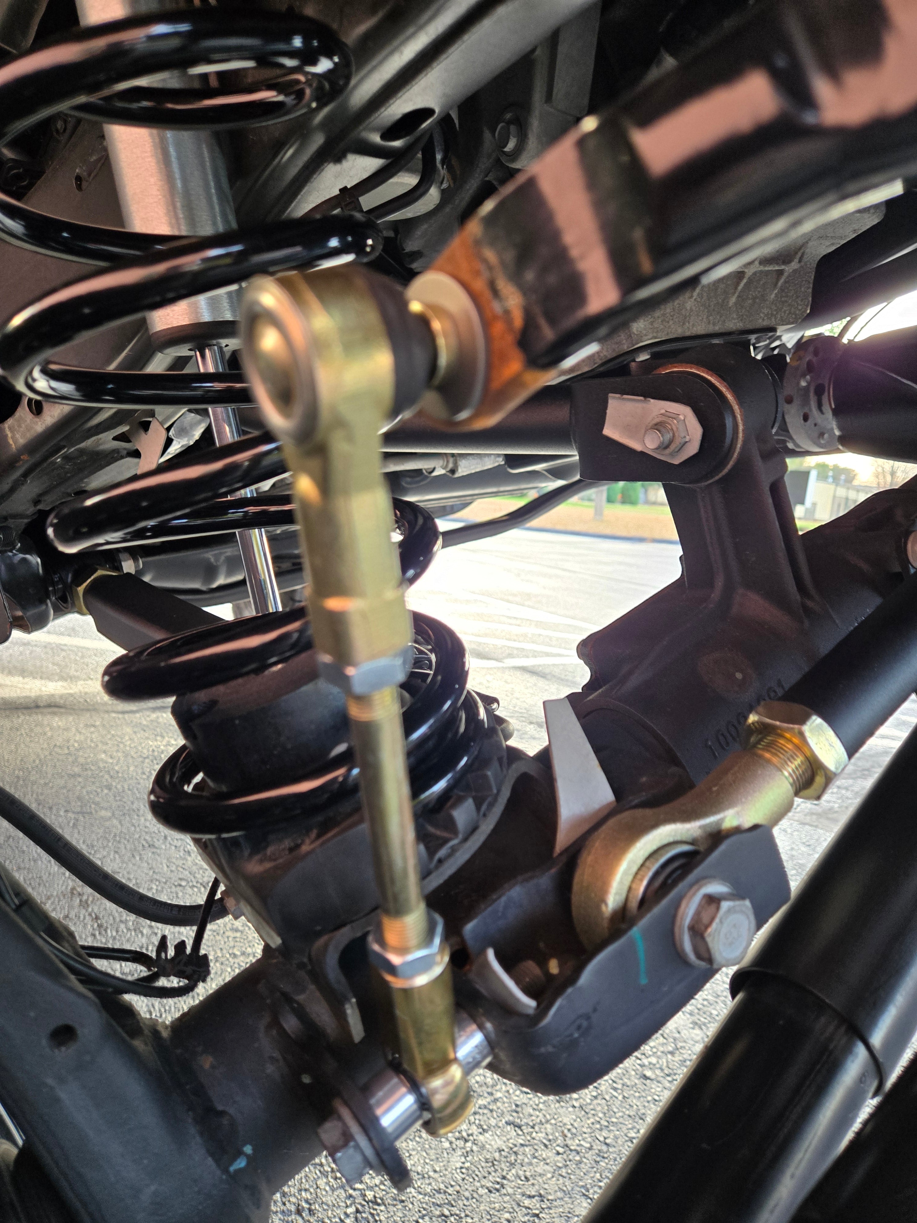 Clayton Off Road Adjustable Front Sway Bar End Links for 2018-2026 Jeep Wrangler JL and 2020-2026 Gladiator JT
