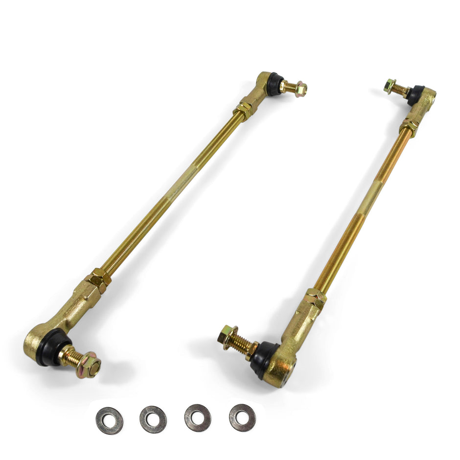 Clayton Off Road Adjustable Sway Bar End Links for 2007-2026 Jeep Wrangler JK Front/Rear and JL Rear