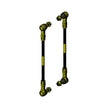Clayton Off Road Adjustable Sway Bar End Links for 2007-2026 Jeep Wrangler JK Front/Rear and JL Rear