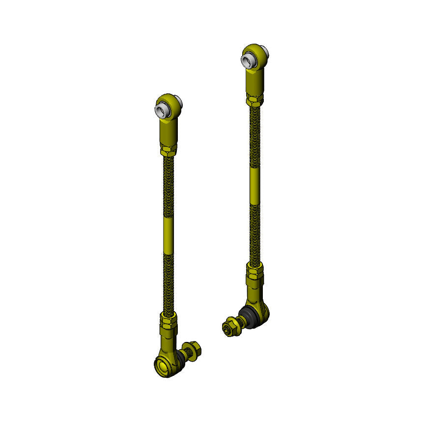 Clayton Off Road Adjustable Rear Sway Bar End Links for 2020-2026 Jeep Gladiator JT