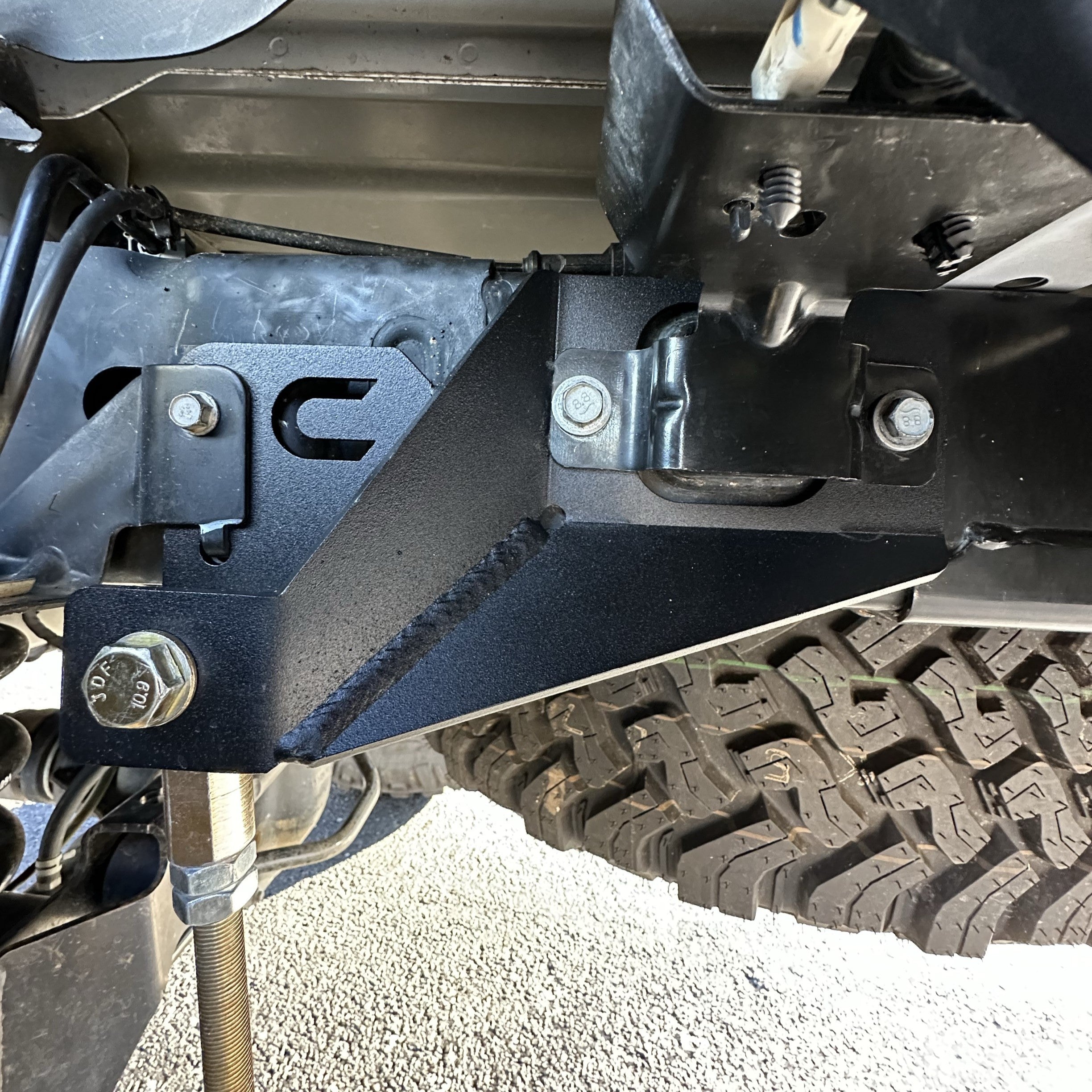Clayton Off Road Rear Sway Bar Reinforcement Bracket for 2020-2026 Jeep Gladiator JT