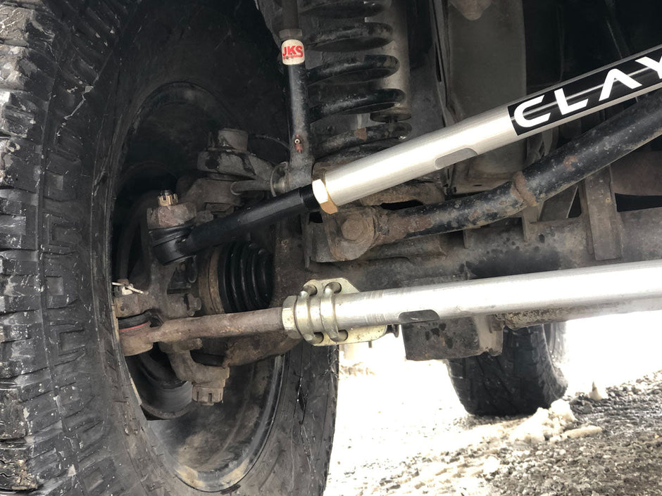 Clayton Off Road 7075 Aluminum Complete Tie Rod System for 1999-2004 Jeep Grand Cherokee WJ