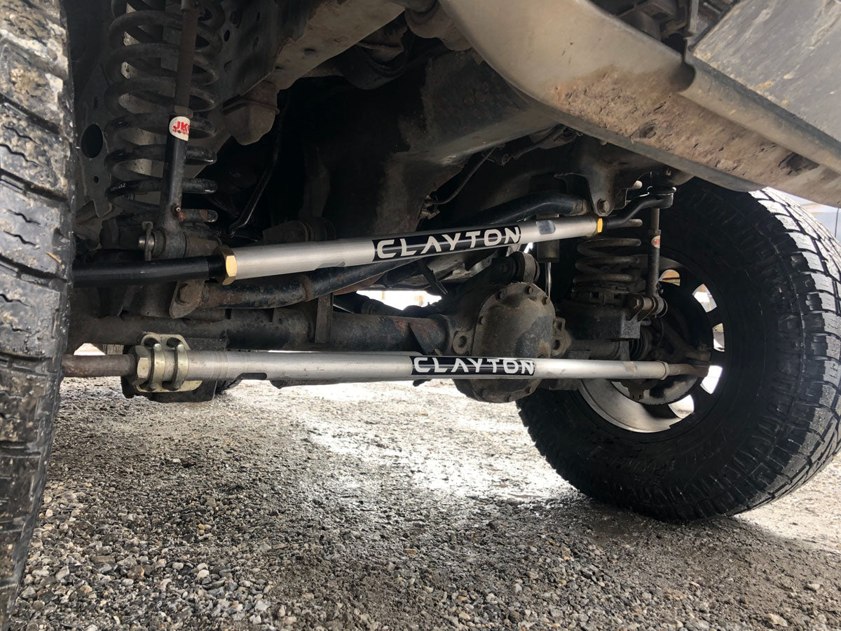 Clayton Off Road 7075 Aluminum Heavy Duty Drag Link Bar for 1999-2004 Jeep Grand Cherokee WJ