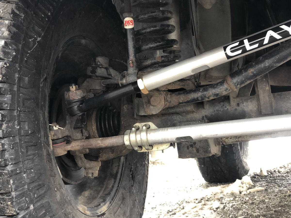 Clayton Off Road 7075 Aluminum Heavy Duty Tie Rod Bar for 1999-2004 Jeep Grand Cherokee WJ