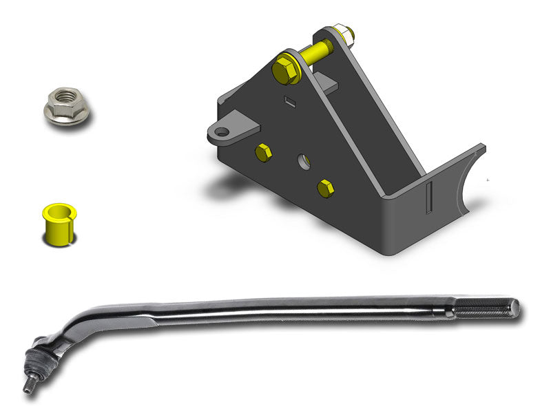 Clayton Off Road Complete Drag Link Flip Kit for 2007-2018 Jeep Wrangler JK