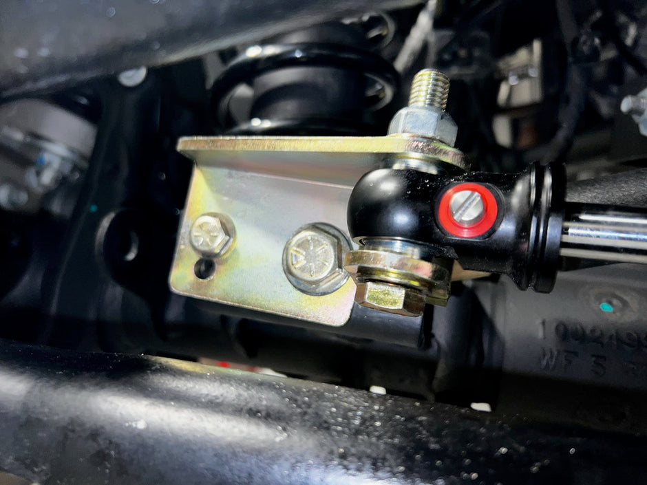 Clayton Off Road Steering Stabilizer High Clearance Relocation Bracket for 2007-2026 Jeep Wrangler JK/JL and Gladiator JT