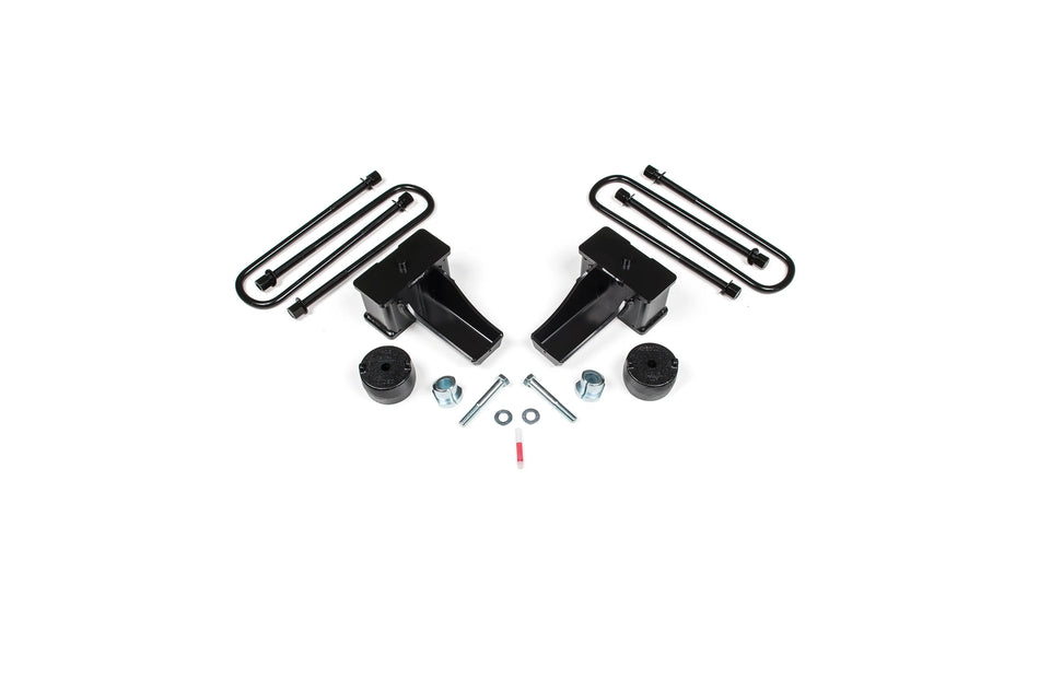 Zone Offroad F45 Leveling Kit — 2" Front Coil Spacer | Factory Shocks Retained | 2011–2016 Ford F-250 / F-350 Super Duty 4WD | Direct Bolt-On | 2017+ Does NOT Fit