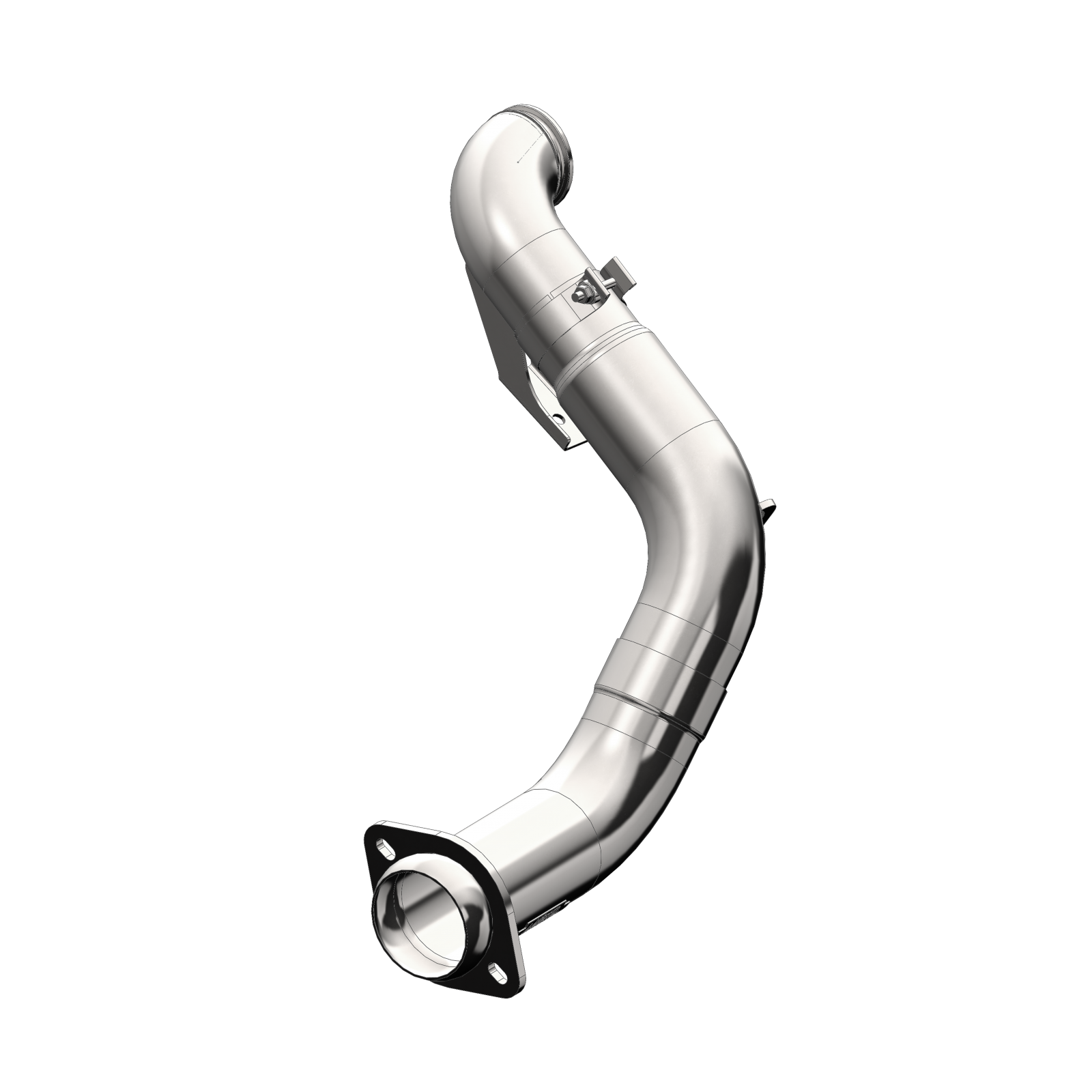 MBRP 4-Inch Exhaust System Exhaust Armor Lite 6.7L Powerstroke Diesel 2015-2016 Ford F-250 Super Duty/F-350 Super Duty/F-450 Super Duty