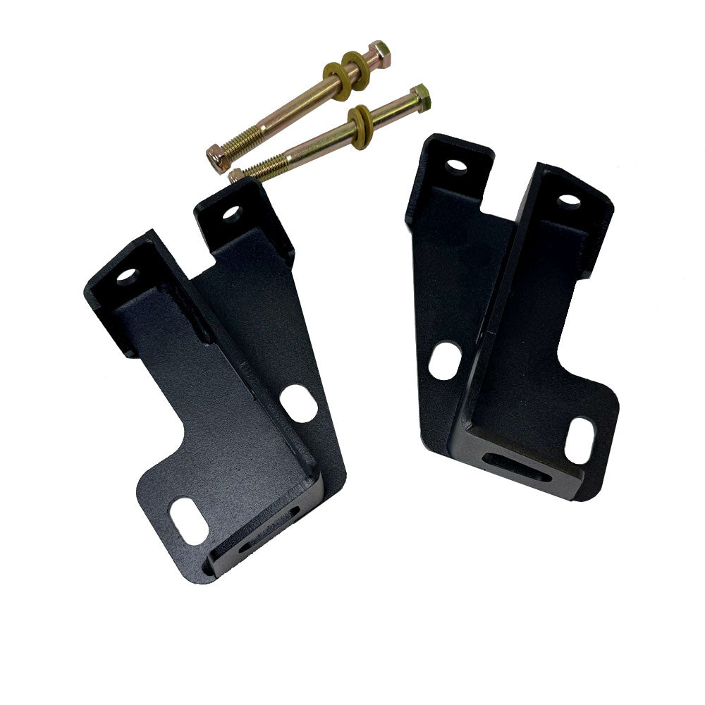 Rock Slide Engineering Flat Tow Brackets 300 Series Steel 2018-2025 Jeep Gladiator JT / 2018-2025 Jeep Wrangler JL