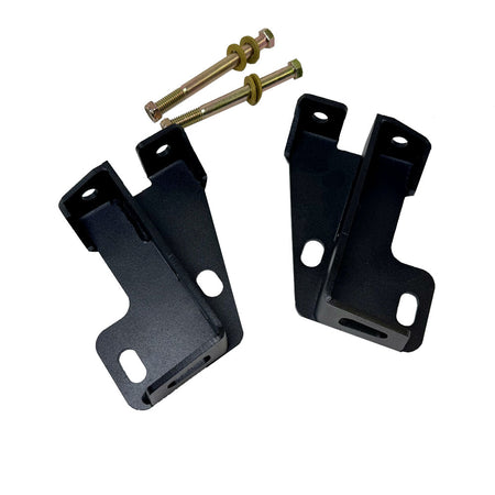 Rock Slide Engineering Flat Tow Brackets 300 Series Steel 2018-2025 Jeep Gladiator JT / 2018-2025 Jeep Wrangler JL