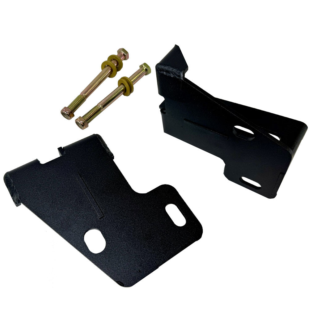 Rock Slide Engineering Flat Tow Brackets 300 Series Steel 2018-2025 Jeep Gladiator JT / 2018-2025 Jeep Wrangler JL