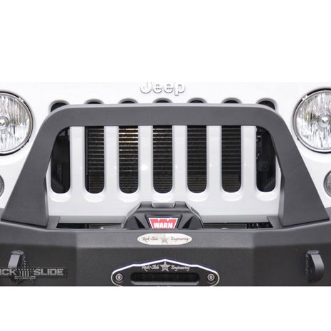 Rock Slide Engineering Bull Bar Rigid Series Front Bumper Only 11-Gauge Steel 2007-2018 Jeep Wrangler JK