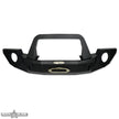 Rock Slide Engineering Full Front Bumper Rigid Series Bull Bar Winch Plate 10-Gauge Steel 2007-2018 Jeep Wrangler JK