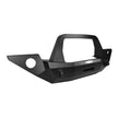 Rock Slide Engineering Full Front Bumper Rigid Series Bull Bar Winch Plate 10-Gauge Steel 2018-2026 Jeep Wrangler JL