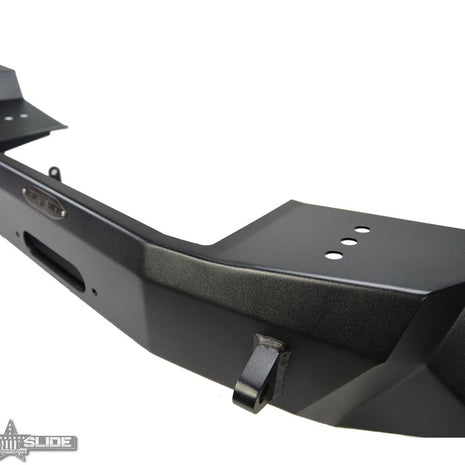 Rock Slide Engineering Full Front Bumper Rigid Series No Bull Bar Winch Plate 10-Gauge Steel 2018-2026 Jeep Wrangler JL