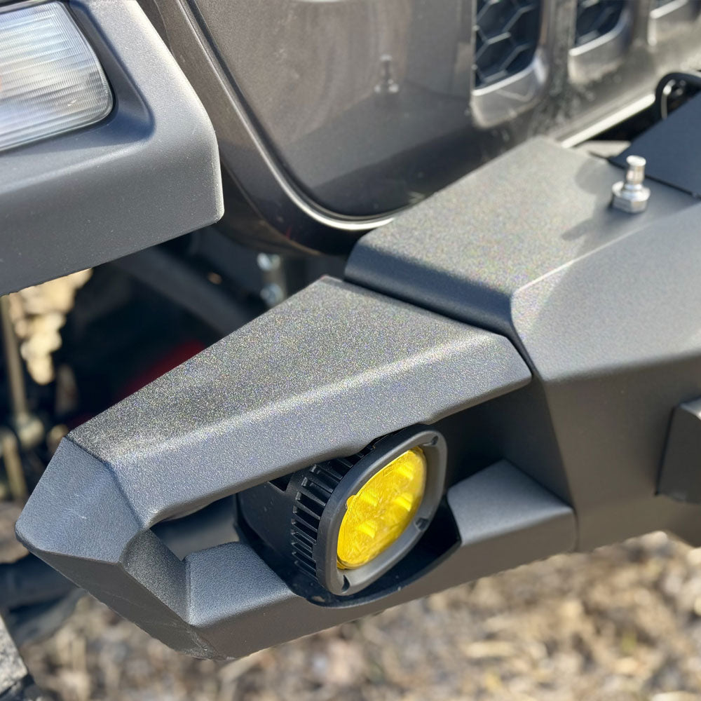Rock Slide Engineering Mid Front Bumper Winch Plate 4-Door Aluminum 2020-2025 Jeep Gladiator JT / 2018-2025 Jeep Wrangler JL