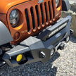 Rock Slide Engineering Mid Front Bumper Appalachian Series Winch Plate Steel 2007-2018 Jeep Wrangler JK