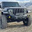 Rock Slide Engineering Mid Front Bumper Appalachian Series Winch Plate Steel 2018-2025 Jeep Gladiator JT / 2018-2025 Jeep Wrangler JL