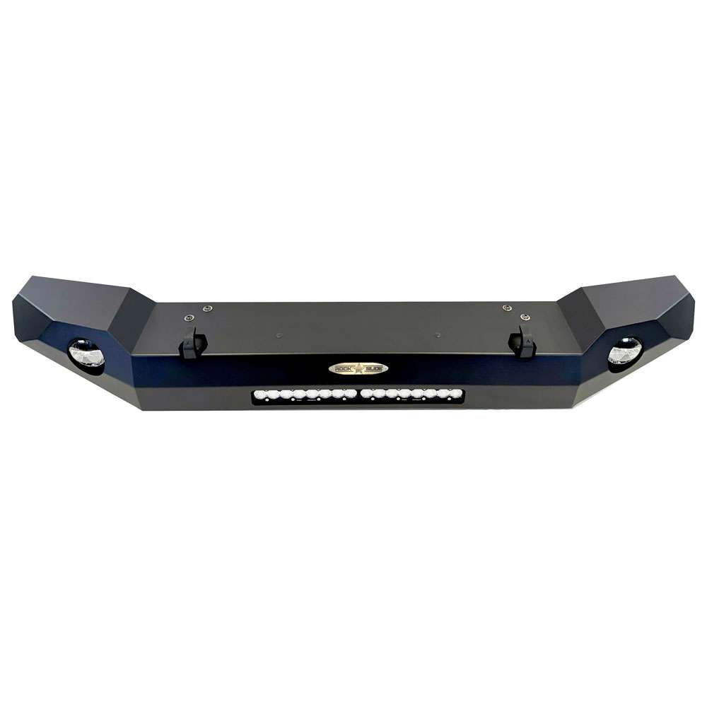 Rock Slide Engineering Full Front Bumper Appalachian Series Steel 2018-2025 Jeep Gladiator JT / 2018-2025 Jeep Wrangler JL