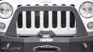 Rock Slide Engineering Bull Bar Rigid Series Front Bumper Only 3/16-Inch Steel 2007-2018 Jeep Wrangler JK