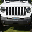 Rock Slide Engineering Stubby Front Bumper Rigid Series No Bull Bar Winch Plate 10-Gauge Steel 2018-2026 Jeep Wrangler JL