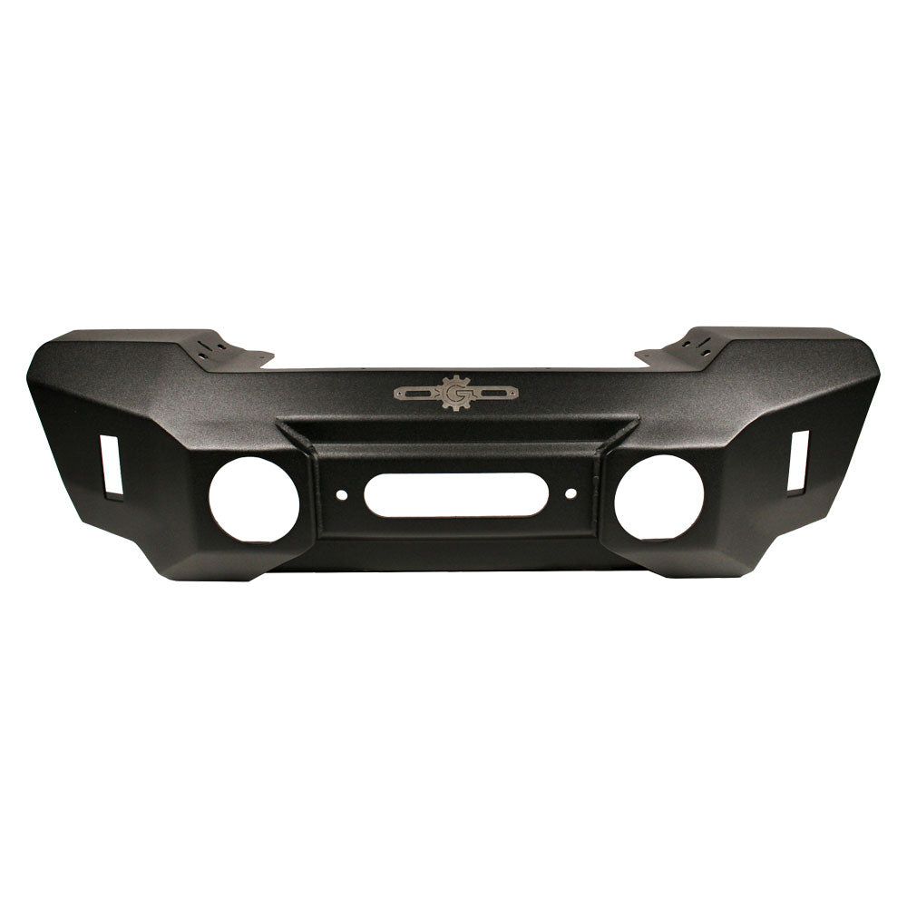 Rock Slide Engineering Stubby Front Bumper Appalachian Series Winch Plate Aluminum 2007-2018 Jeep Wrangler JK