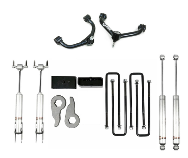 Freedom Off‑Road 3"/2" Leveling Kit | 2020–2026 Silverado & Sierra HD