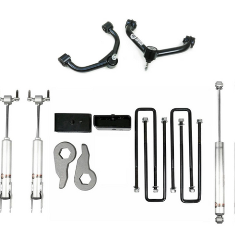 Freedom Off‑Road 3"/2" Leveling Kit | 2020–2026 Silverado & Sierra HD