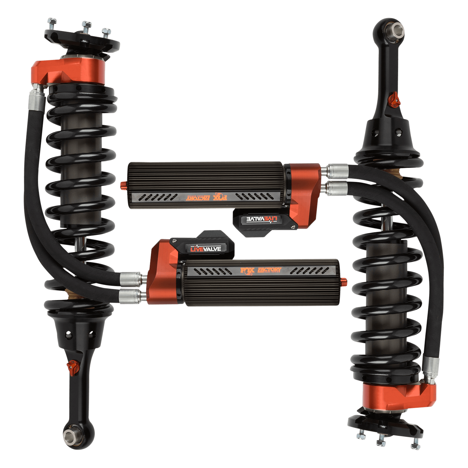FOX 3.0 Live Valve Front Coilovers | 2019–2026 Ford Raptor | 0–2