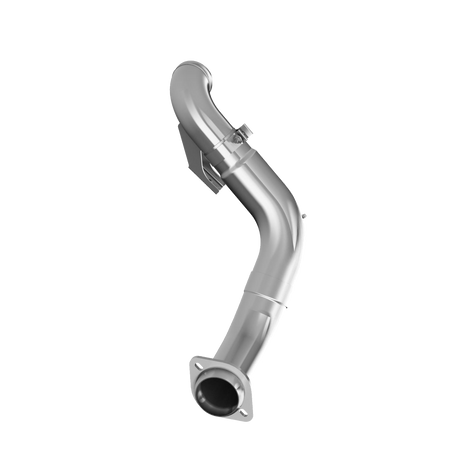 MBRP 4-Inch Exhaust System Exhaust Armor Plus 6.7L Powerstroke Diesel 2015-2016 Ford F-250 Super Duty/F-350 Super Duty/F-450 Super Duty T409 Stainless Steel 4 Inch Turbo Down Pipe T409 Stainless Steel For 15-16 Ford 6.7L Powerstroke Non Cab and Chassis Only