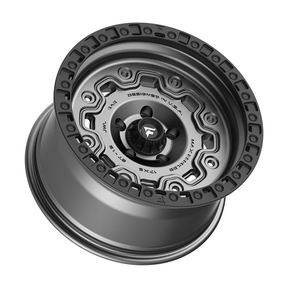 Fittipaldi Off Road FT100AB | Satin Anthracite Black Ring | 17x9 -12 | 5x127