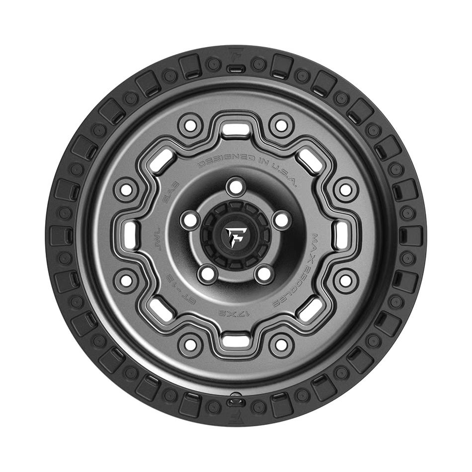 Fittipaldi Off Road FT100AB | Satin Anthracite Black Ring | 17x9 -12 | 5x127