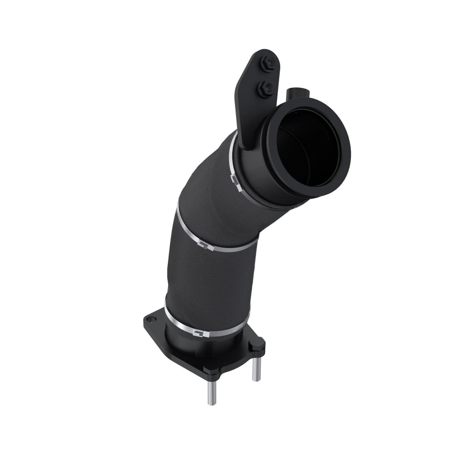 MBRP 3.5-Inch Exhaust System Exhaust Armor Black 6.6L Duramax Diesel 2017-2025 Chevy Silverado 2500 HD/3500 HD; 2017-2025 GMC Sierra 2500 HD/3500 HD