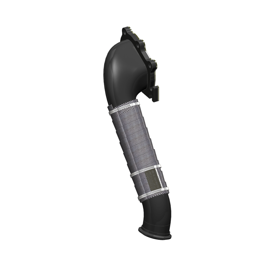 MBRP 3-Inch Exhaust System Exhaust Armor Black 6.6L Duramax 2001-2004 Chevy Silverado 2500 HD/3500; 2001-2004 GMC Sierra 2500 HD/3500