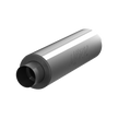 MBRP Muffler Universal Fit T409 Stainless Steel 5-Inch